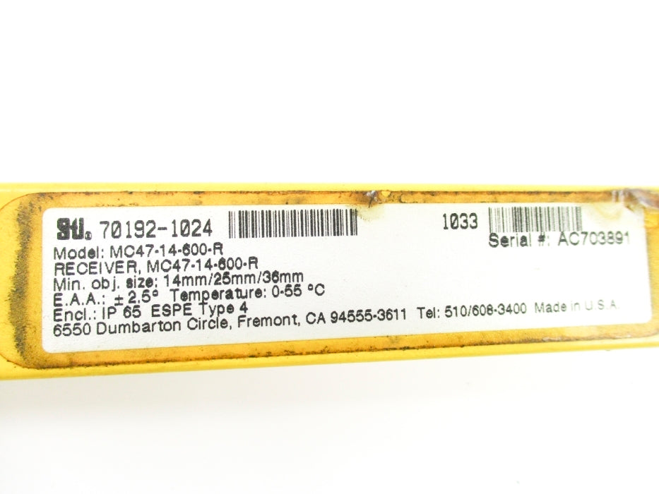 STI 70192-1024 MC47-14-600-R UNMP