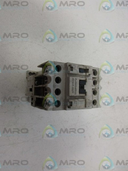 AUTOMATION DIRECT GH15DN CONTACTOR UNMP