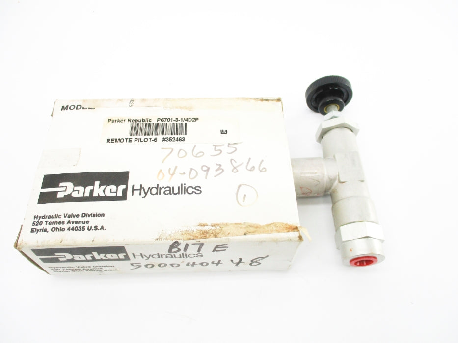PARKER P6701-3-1/4D2P NSMP