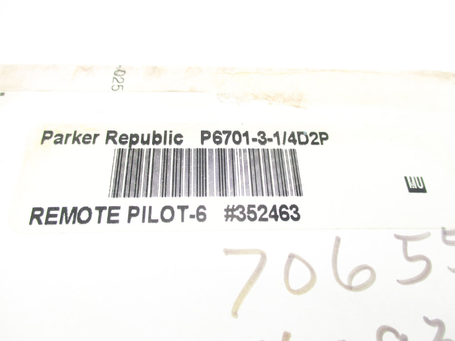 PARKER P6701-3-1/4D2P NSMP