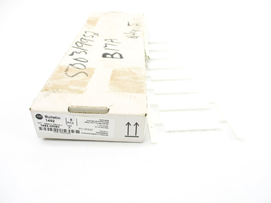 ALLEN BRADLEY 1492-MN83 SER. A (PKG OF 5) (WH)NSMP