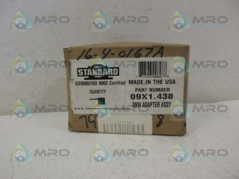 STANDARD BEARING 09X1-438 ADDAPTER ASSEMBLY NSMP