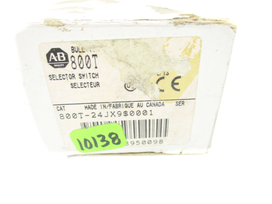 INDUSTRIAL SPARE PART 800T-24JX91KB7 SER. U (WH) NSMP