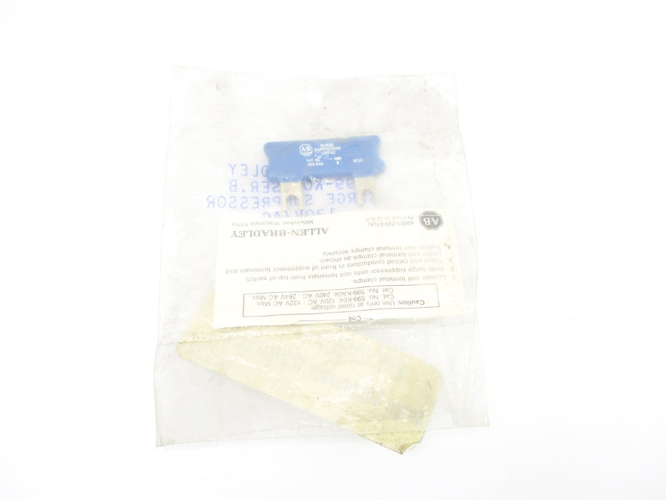ALLEN BRADLEY 599-K04 120VAC SER. B NSMP