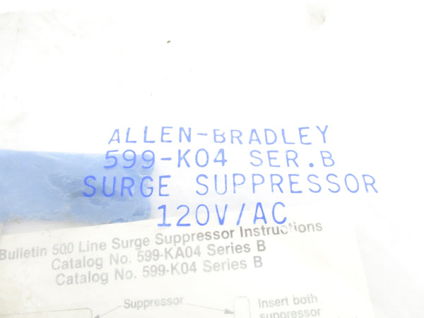 ALLEN BRADLEY 599-K04 120VAC SER. B NSMP