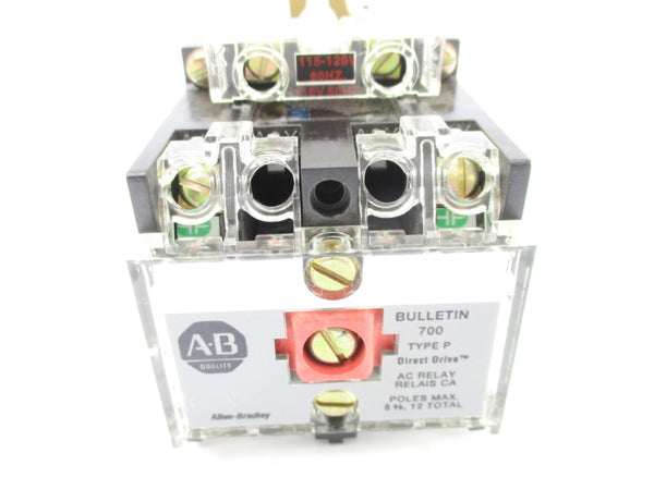 ALLEN BRADLEY 700-P200A1 SER. D 110/115-120V 10A (WH) NSMP