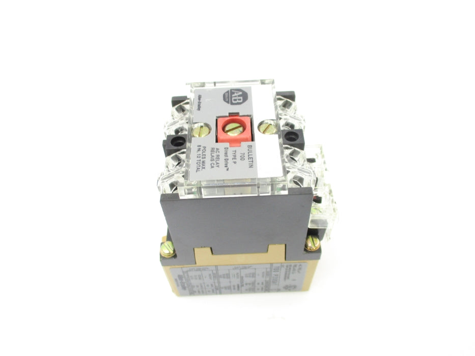 ALLEN BRADLEY 700-P200A1 SER. D 110/115-120V 10A (WH) NSMP