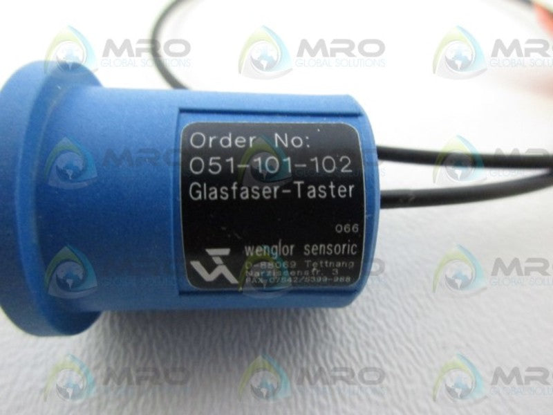 WENGLOR 051-101-102 GLASS FIBER OPTIC CABLE NSMP