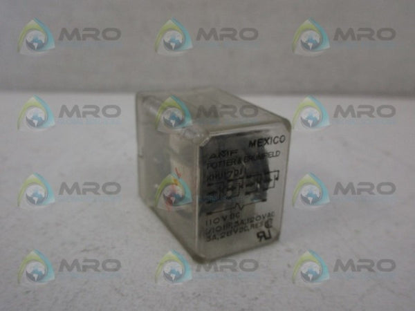 POTTER & BRUMFIELD KHU17D11 RELAY 110VDC UNMP