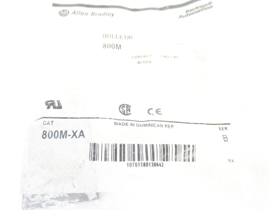 ALLEN BRADLEY B-12089 (WH) NSMP