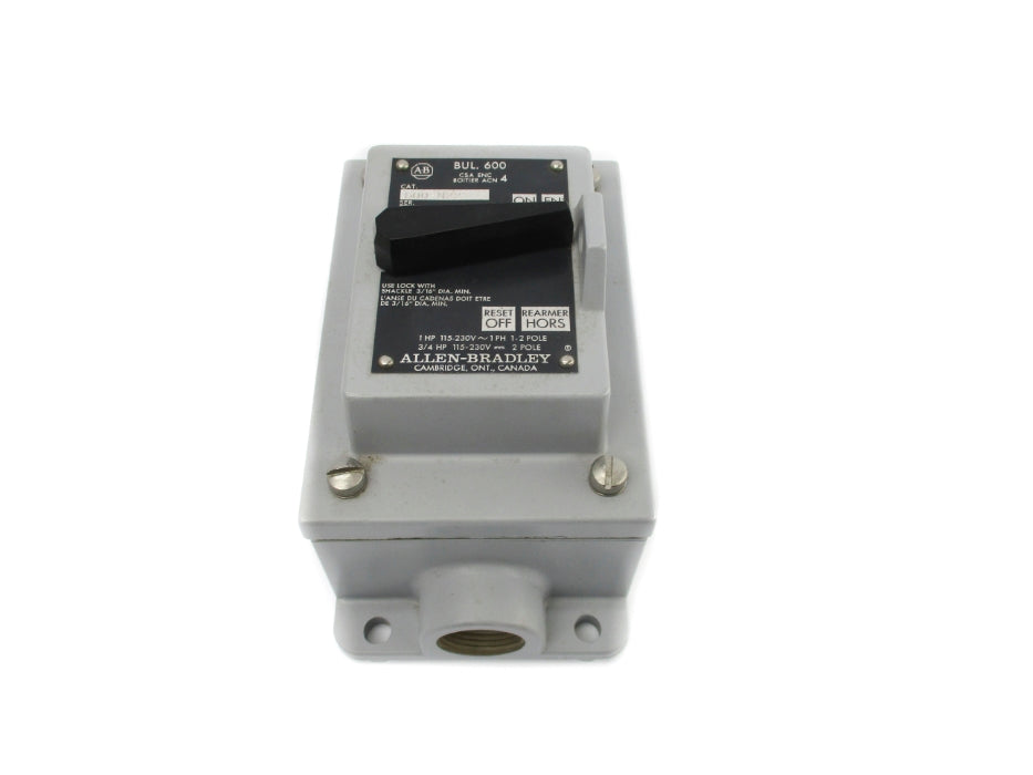 INDUSTRIAL SPARE PART 600-TCX5 SER. D 115-230VAC NSNP