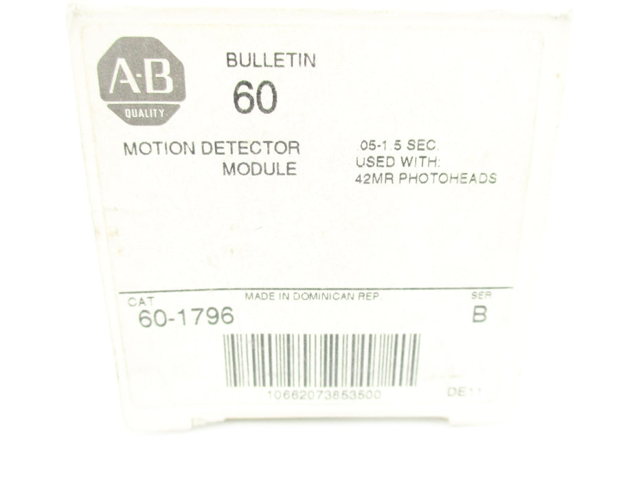 INDUSTRIAL SPARE PART 60-1796 SER. B (GY/BL) NSMP