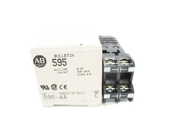 ALLEN BRADLEY 595-AA SER. C 600VAC (WH) NSMP
