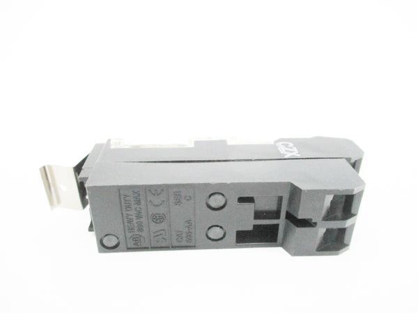 ALLEN BRADLEY 595-AA SER. C 600VAC (WH) NSMP