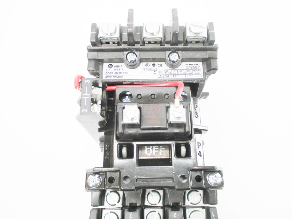 INDUSTRIAL SPARE PART 509-BOD SER. 1 110/115-120V 27A (BR/WH) NSMP