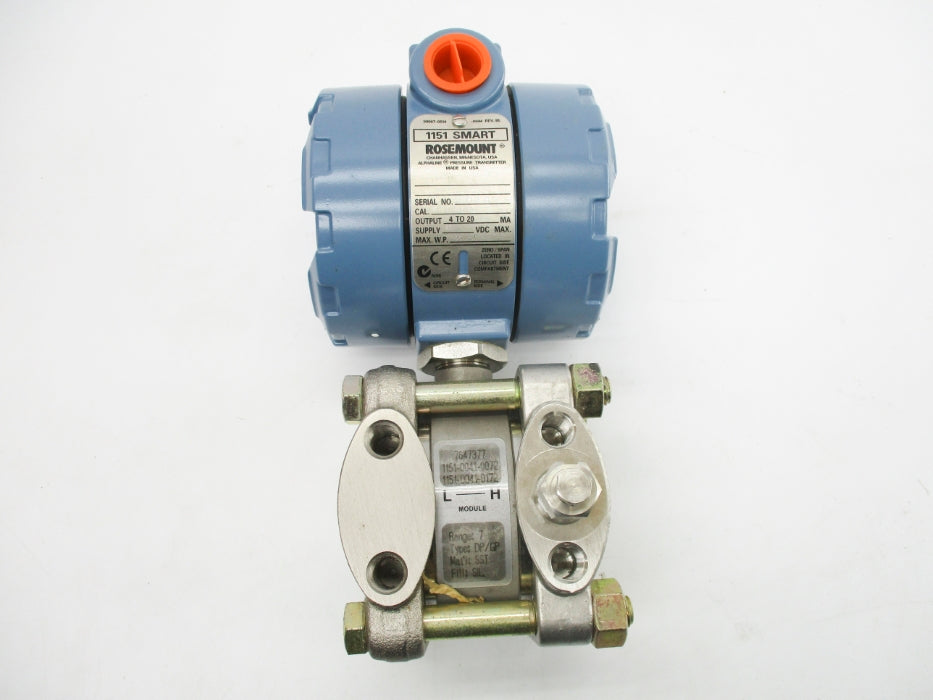 ROSEMOUNT 1151GP7S22 0-300PSI NSMP