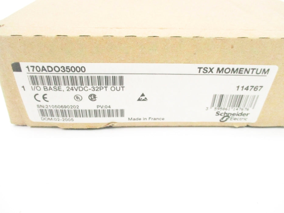 SCHNEIDER ELECTRIC 170ADO35000 24VDC NSMP