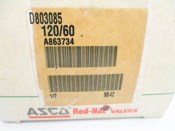 ASCO D803085 120V 15PSI 1/2" NSMP