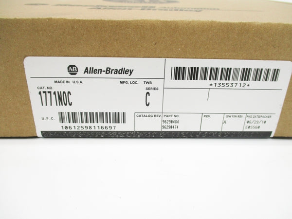 ALLEN BRADLEY 1771-NOC SER. C DATE: 2010 NSFS
