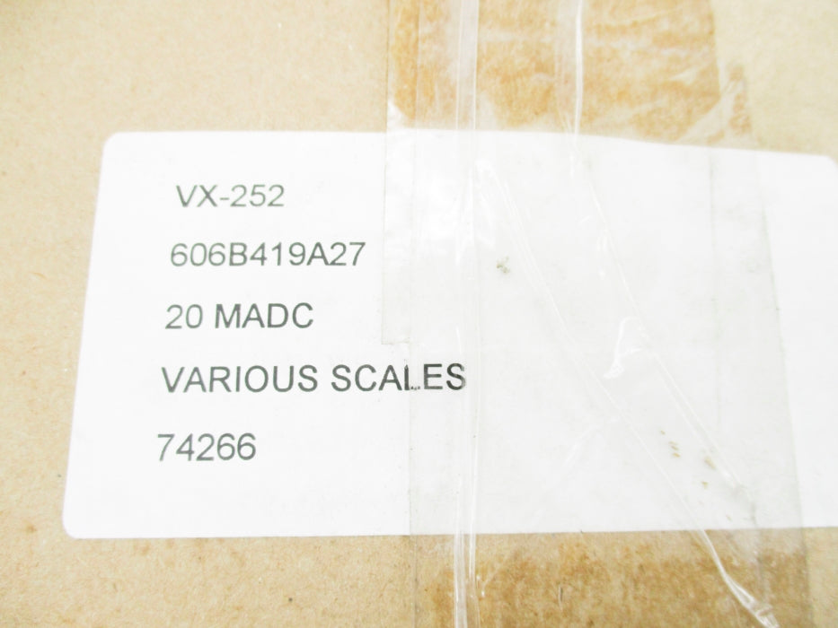 WESCHLER VX-252 606B419A27 NSMP