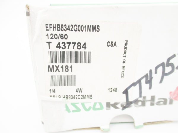 ASCO EFHB8342G001MMS 120V 0.5-100PSI 1/4" NSMP
