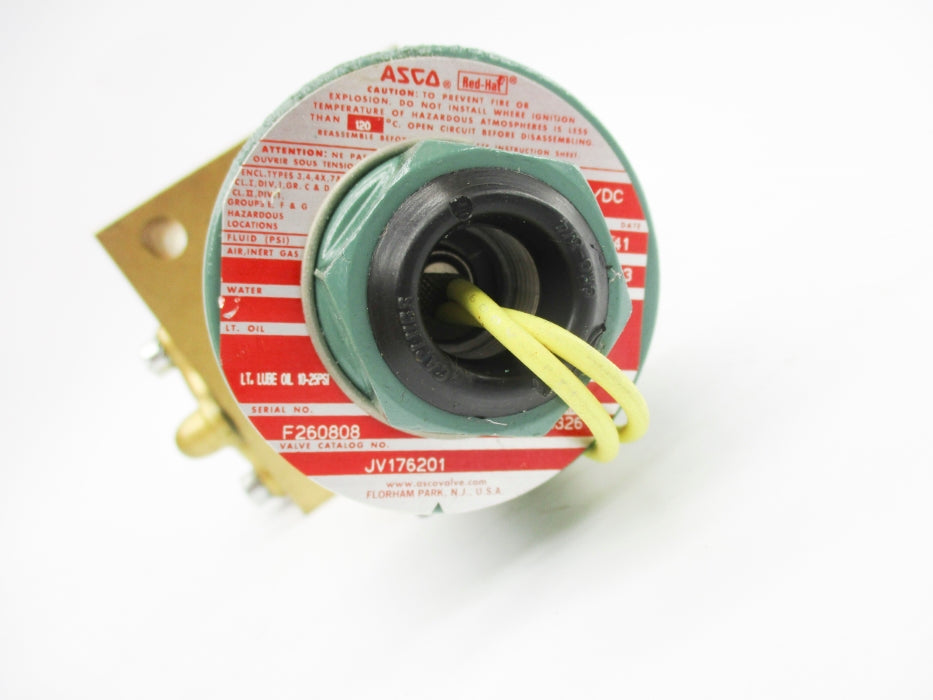 ASCO JV176201 125VDC 10-25PSI NSMP
