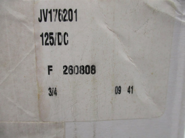 ASCO JV176201 125VDC 10-25PSI NSMP