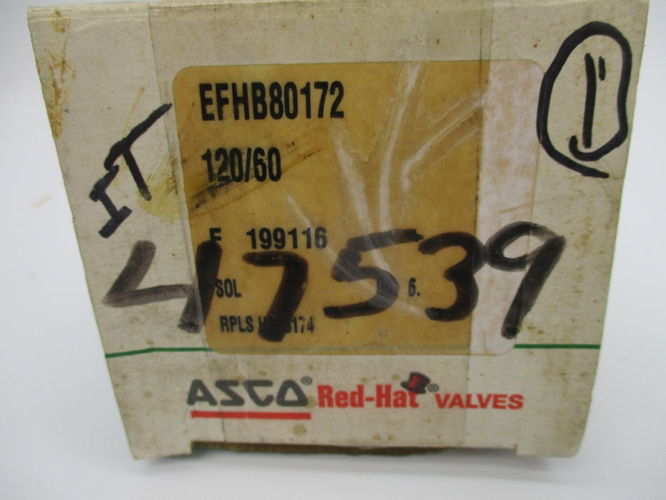 ASCO EFHB80172 120V NSMP