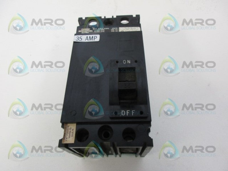 SQUARE D LJ-1706 2POLE 35AMP CIRCUIT BREAKER UNMP