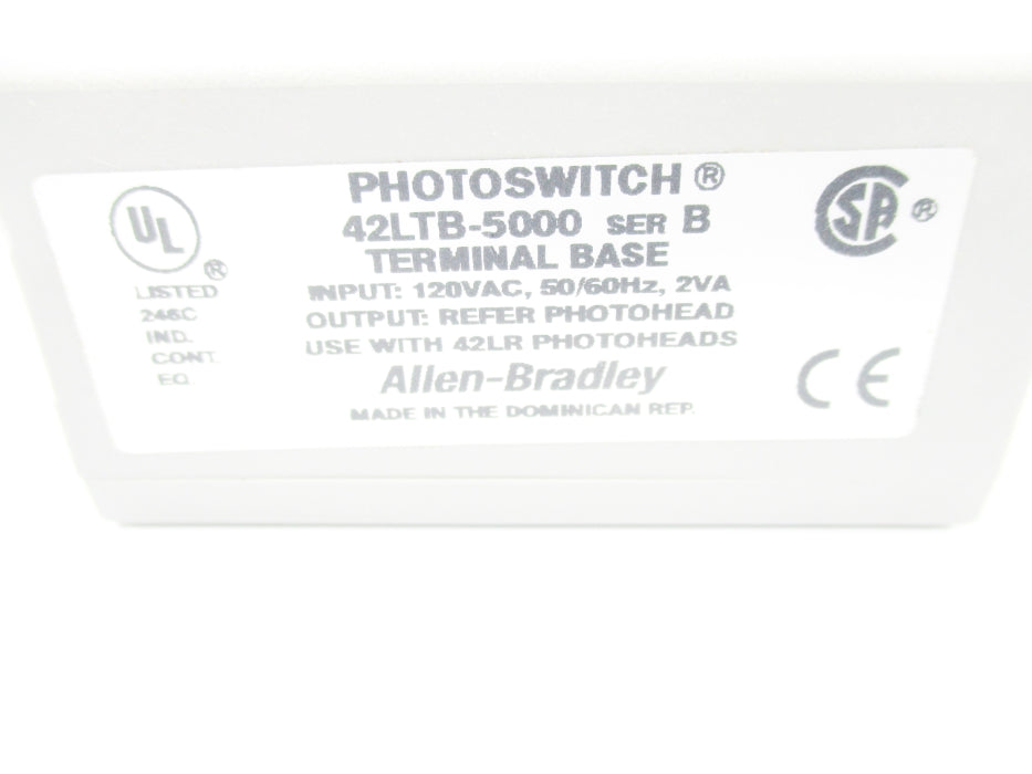 INDUSTRIAL SPARE PART 42LTB-5000 SER. B 120VAC UNMP