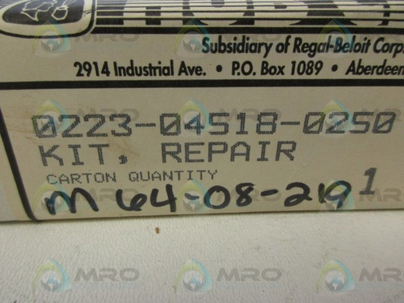 HUB CITY 0223-04518-0250 REPAIR KIT NSMP
