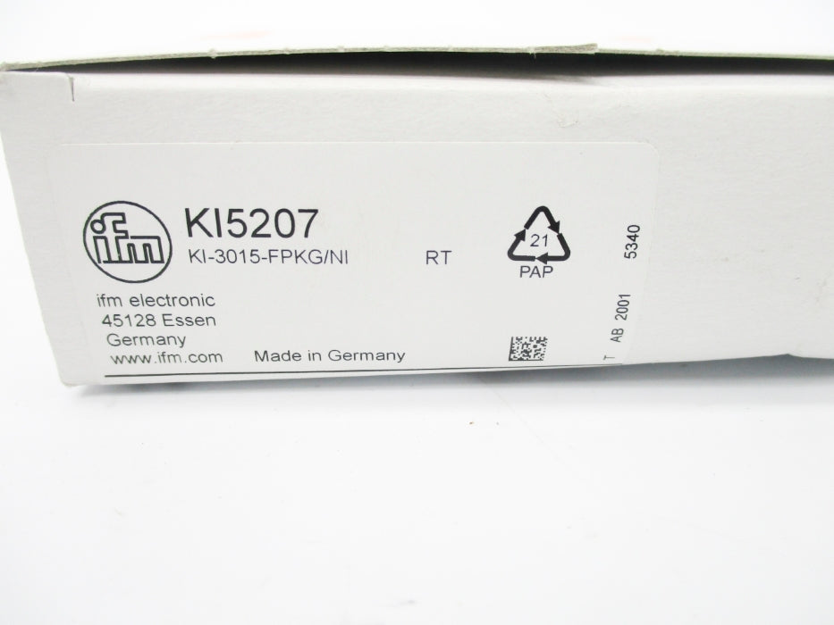 IFM EFECTOR KI5207 KI-3015-FPKG/NI 10-36VDC NSMP
