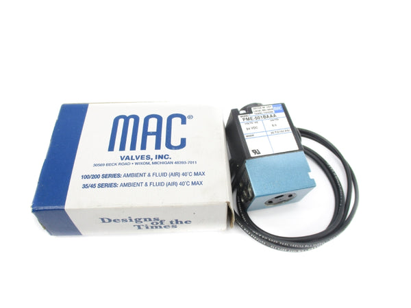MAC PME-501BAAA 24VDC 25-150PSI NSMP