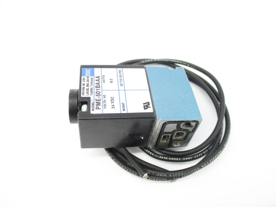 MAC PME-501BAAA 24VDC 25-150PSI NSMP