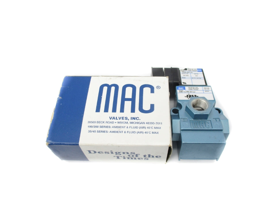 MAC 55B-12-PE-501JJ 24VDC 30-150PSI NSMP