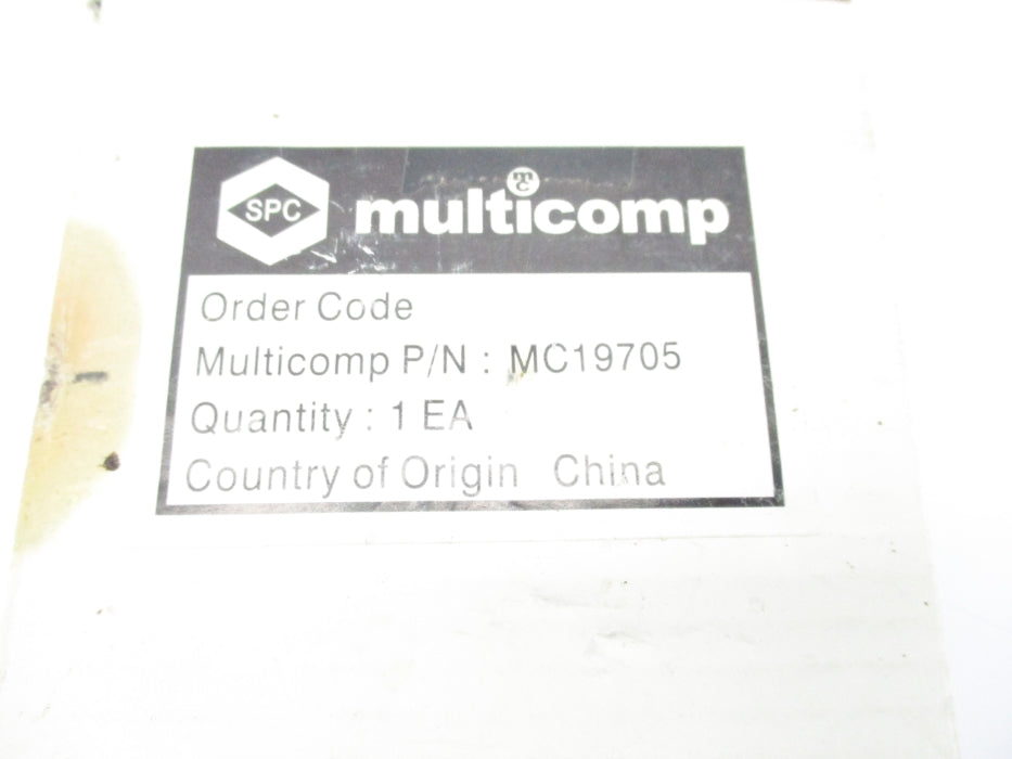 MULTICOMP MC19705 24VDC 0.6A NSMP