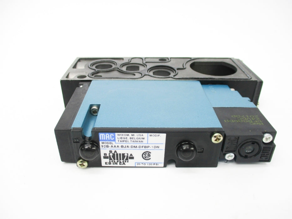 MAC 92B-AAA-BJA-DM-DFBP-1DN 24VDC 20-120PSI NSMP