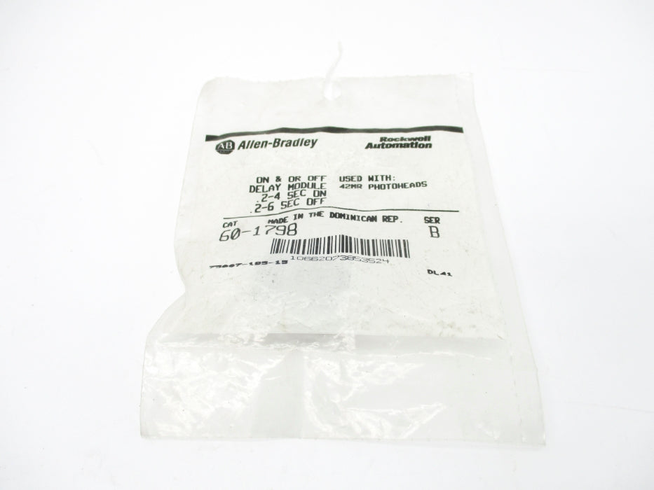 ALLEN BRADLEY 60-1798 SER. B .2-4/.2-.6S NSMP