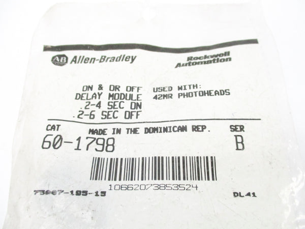 ALLEN BRADLEY 60-1798 SER. B .2-4/.2-.6S NSMP