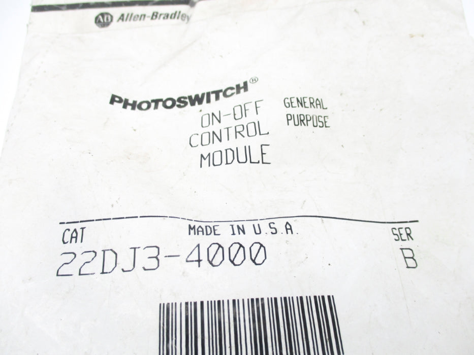 INDUSTRIAL SPARE PART 22DJ3-4000 SER. B NSMP