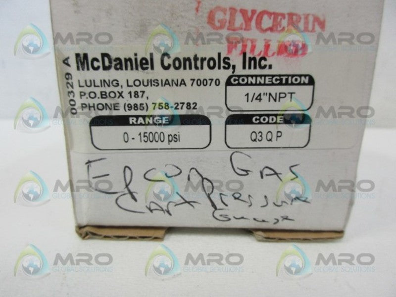 MCDANIEL Q3QP GAUGE NSMP