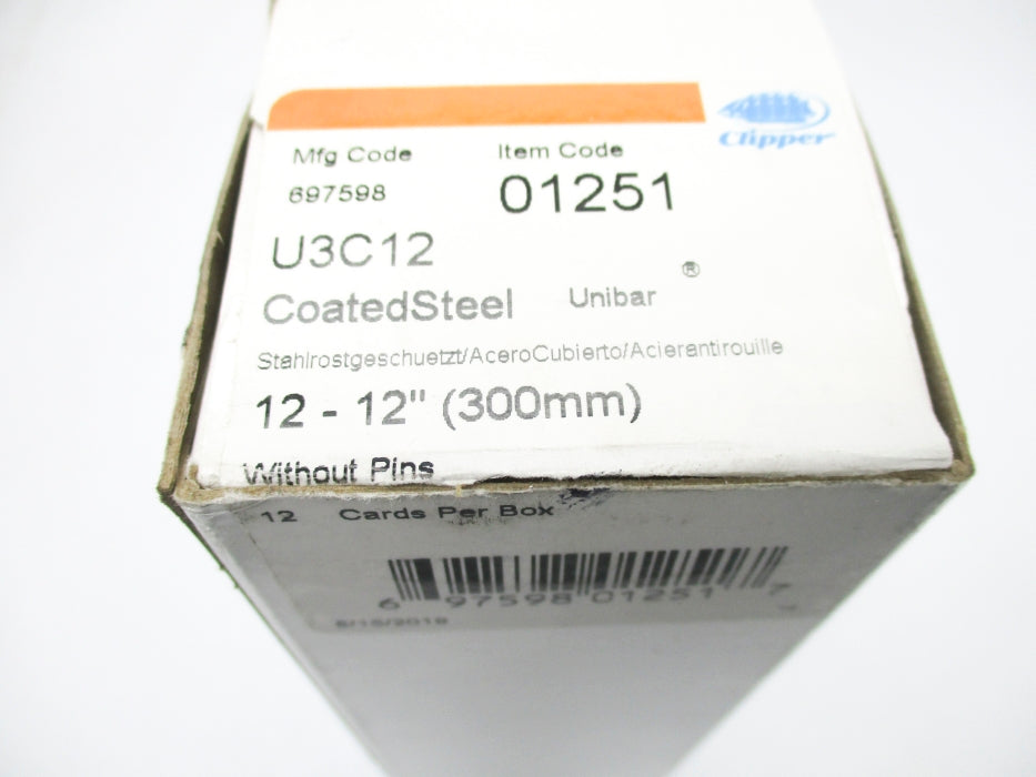 CLIPPER 01251 U3C12 (PKG OF 12) NSMP