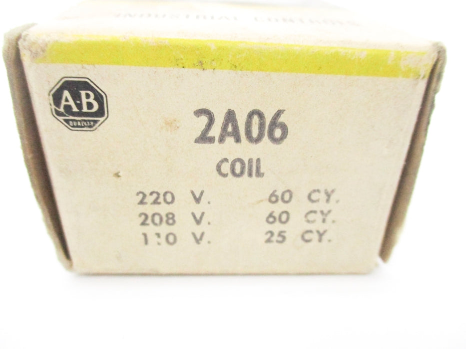 ALLEN BRADLEY 2A06 110/208/220V (BK/YL) NSMP