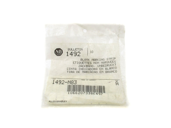 ALLEN BRADLEY 1492-N83 SER. A (PKG OF 10) NSMP
