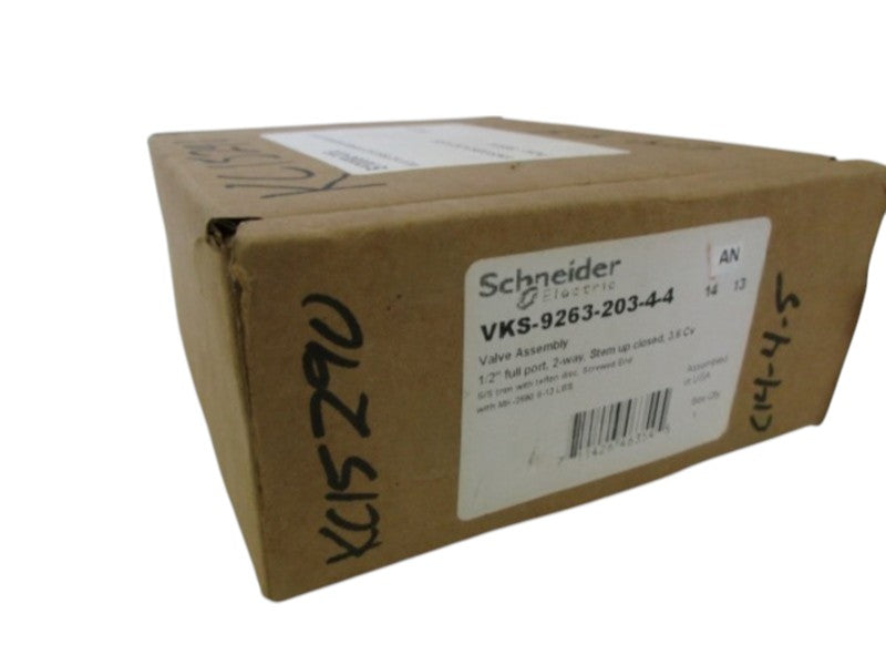 SCHNEIDER VKS-9263-203-4-4 STAINLESS STEEL VALVE BODY NSMP