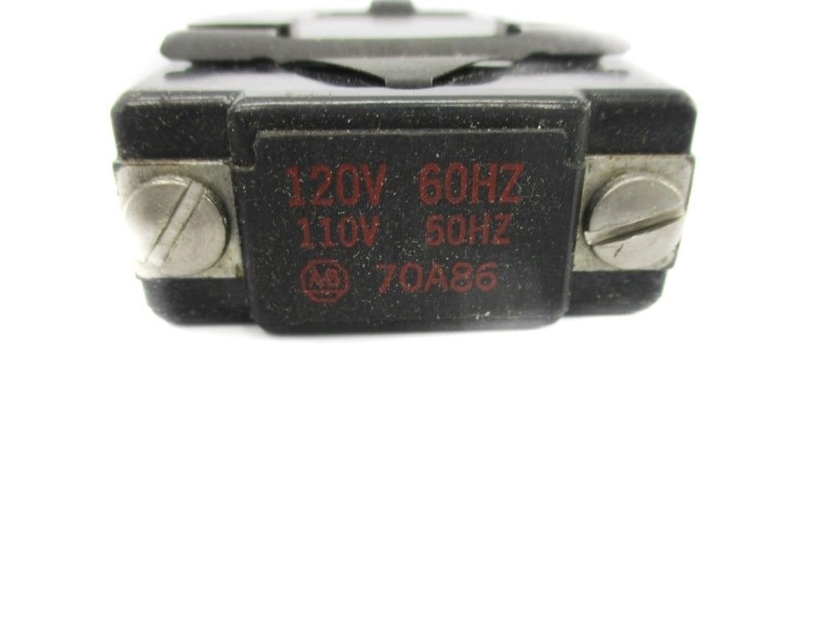 INDUSTRIAL SPARE PART 70A86 110/120V (BK/YL) NSMP
