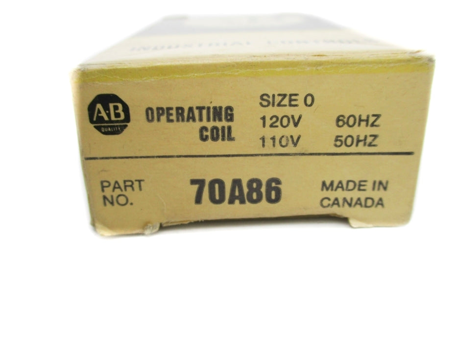 INDUSTRIAL SPARE PART 70A86 110/120V (BK/YL) NSMP