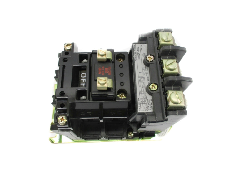 INDUSTRIAL SPARE PART 500-AOD93 SER. B 110/115-120V 18A (BR/YL) NSMP