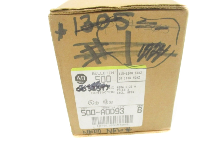INDUSTRIAL SPARE PART 500-AOD93 SER. B 110/115-120V 18A (BR/YL) NSMP