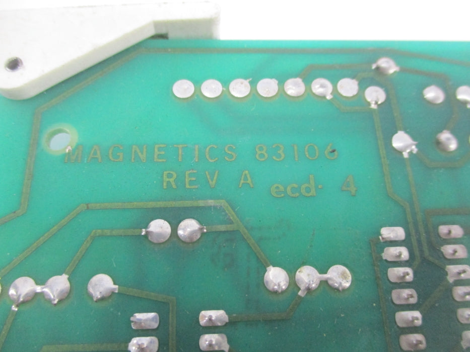 MAGNETICS 83106 REV. A UNMP